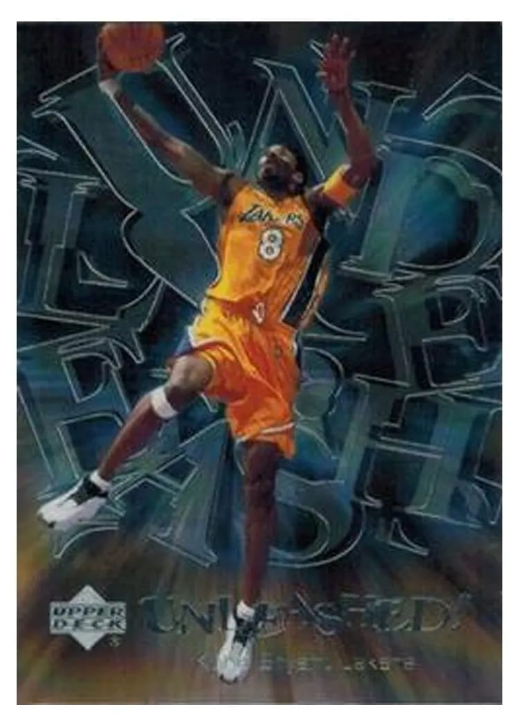 2000 Upper Deck Unleashed Kobe Bryant #U8 card