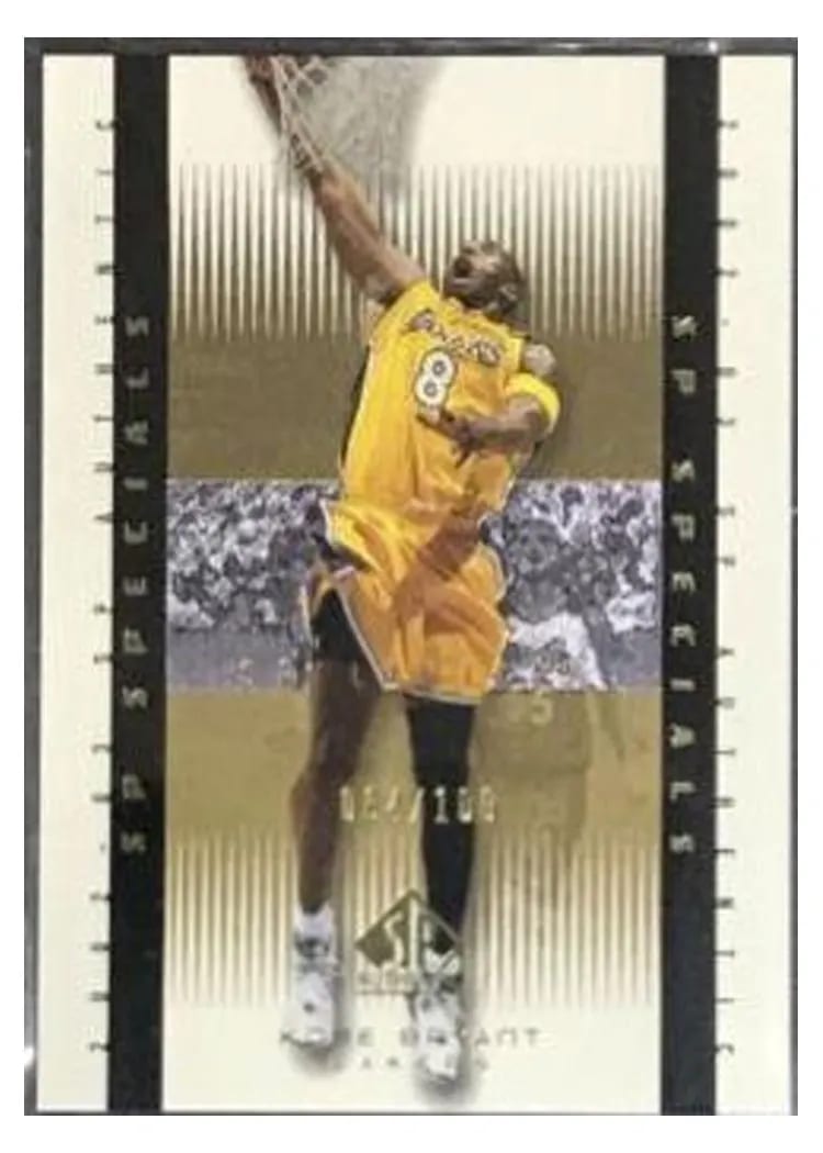 2002 SP Authentic Kobe Bryant Limited #101 card