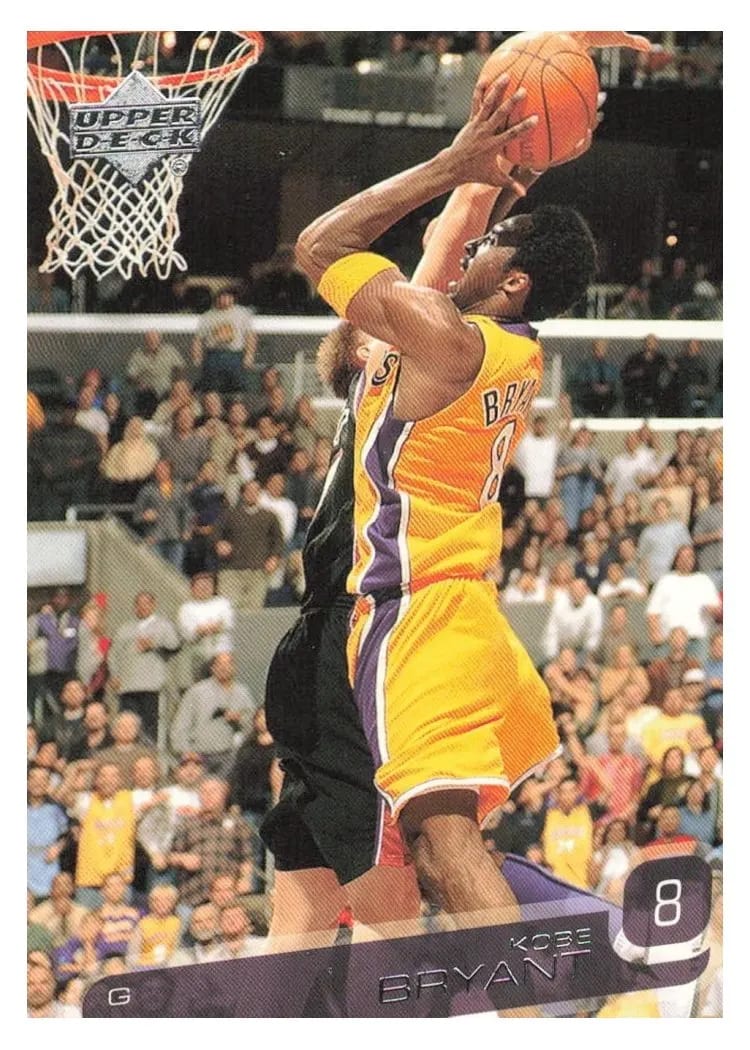 2002 Upper Deck Kobe Bryant #66 card