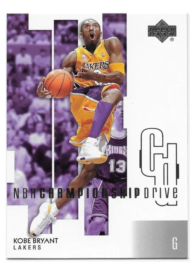 2002 Upper Deck Championship Drive Kobe Bryant #37 card