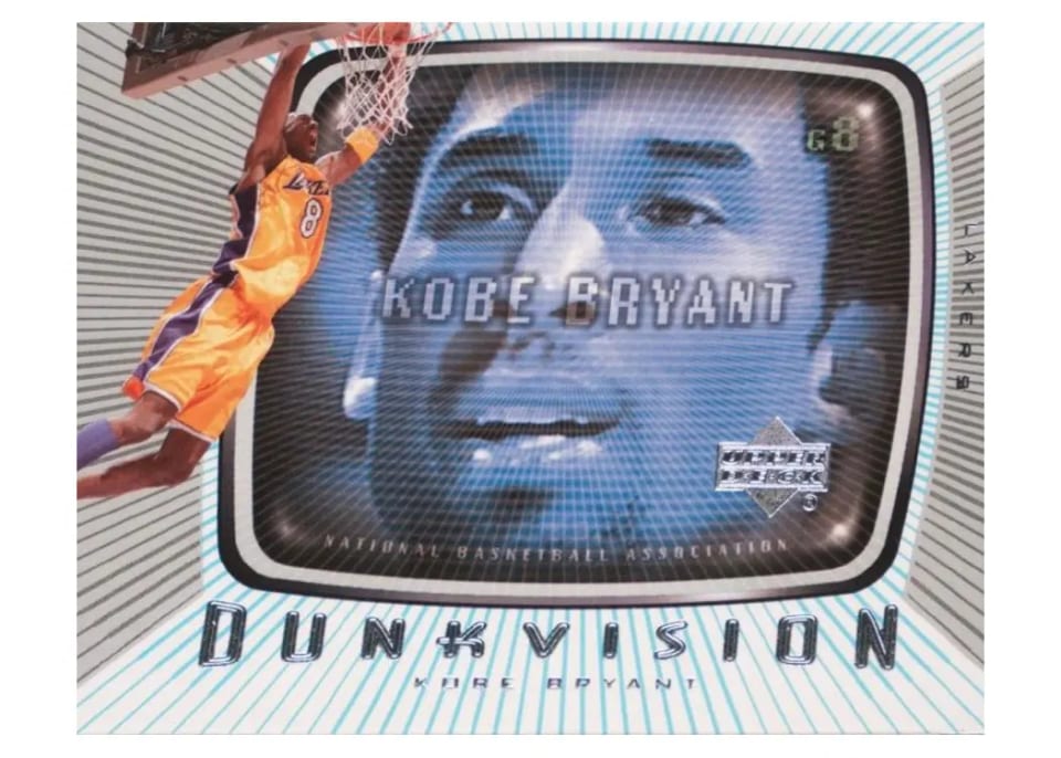 Kobe Bryant, 2002 Upper Deck Dunkvision