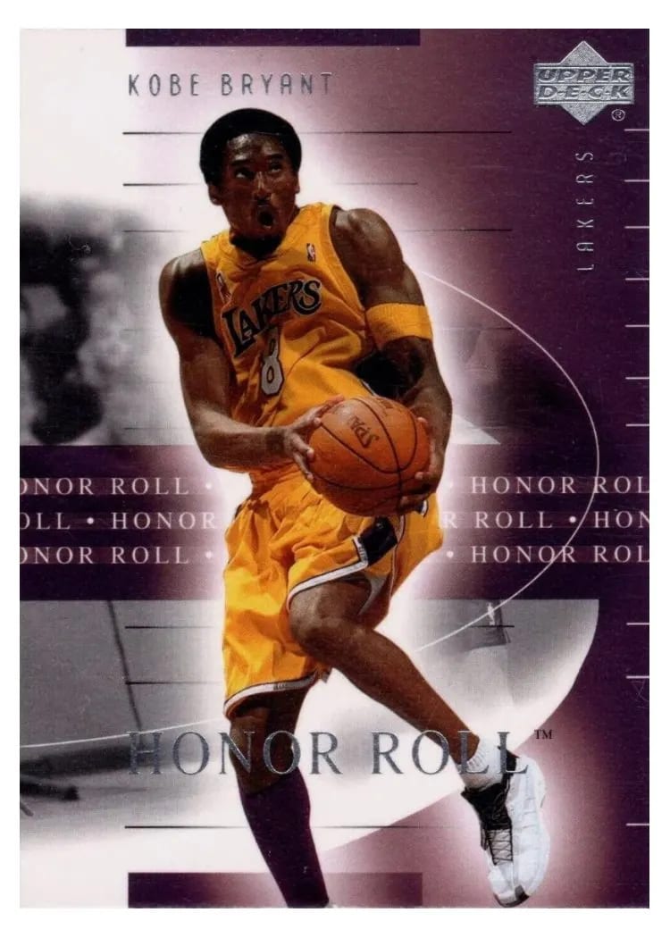 2002 Upper Deck Honor Roll Kobe Bryant #38 card