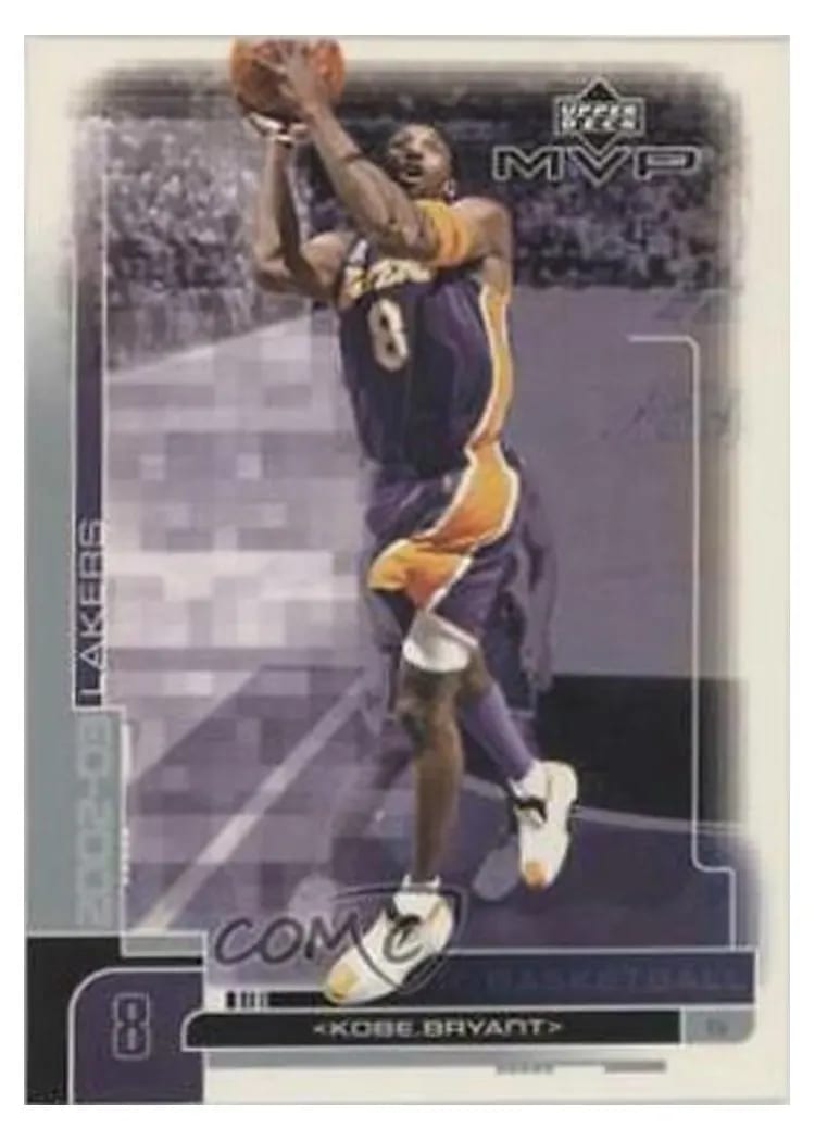 2002 Upper Deck MVP Kobe Bryant #79 card