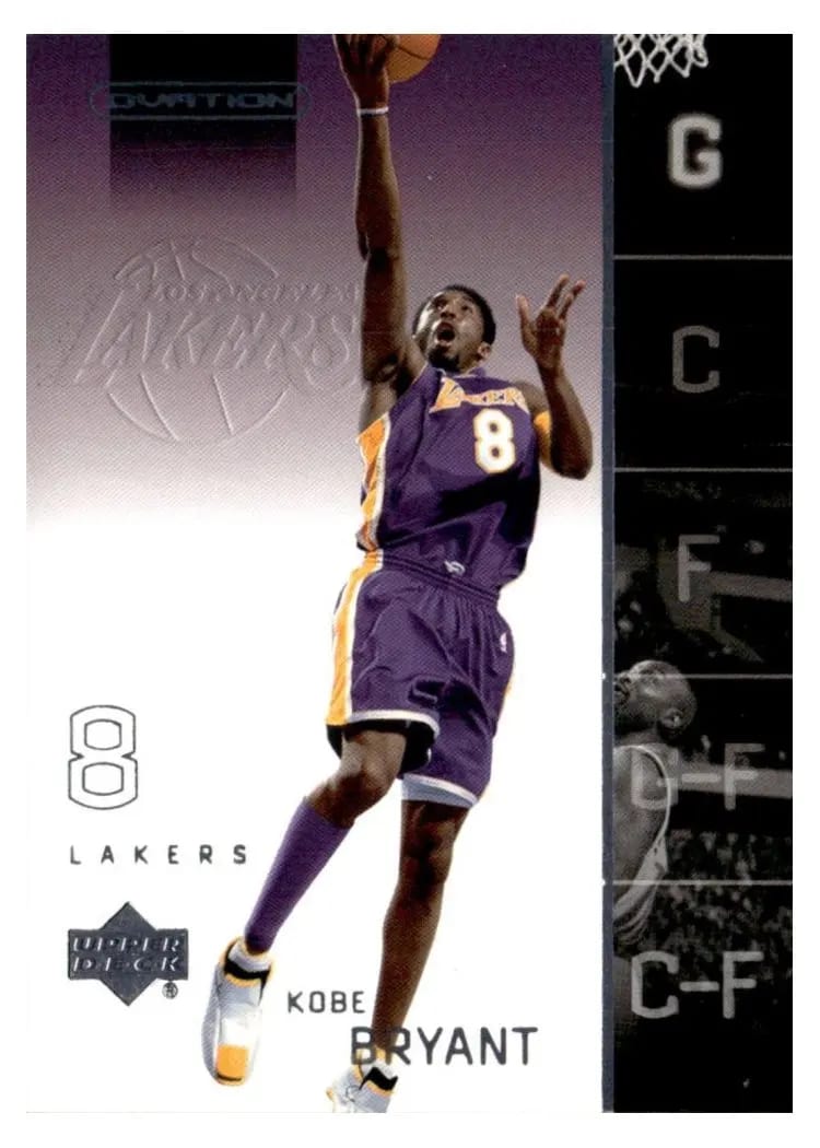 Kobe Bryant, 2002 Upper Deck Ovation