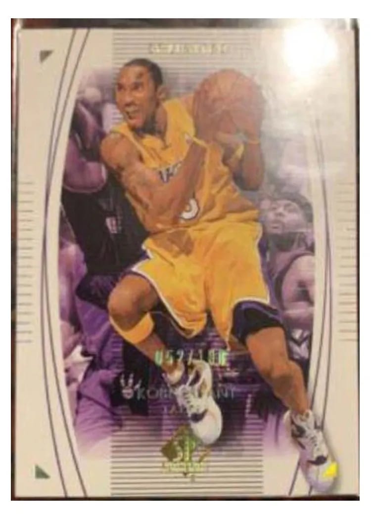 2003 SP Authentic Kobe Bryant SP Limited #35