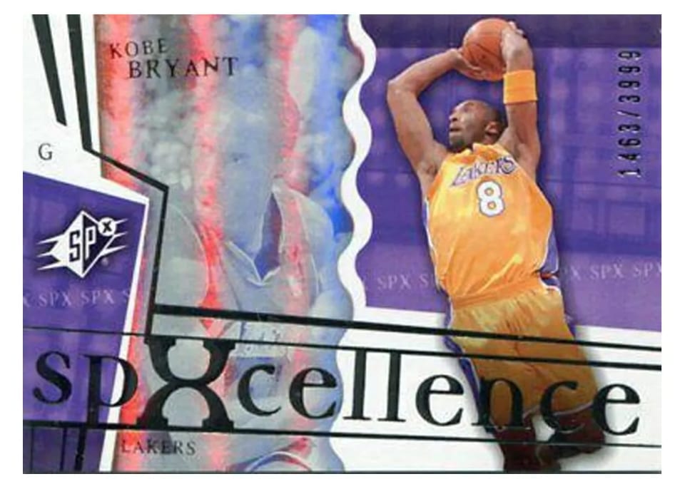 2003 Spx Kobe Bryant #93 card