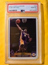 2003 Topps Chrome Kobe Bryant #36 card