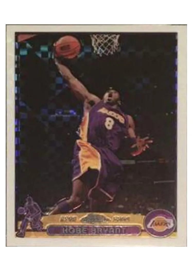 2003 Topps Chrome Kobe Bryant #36 card
