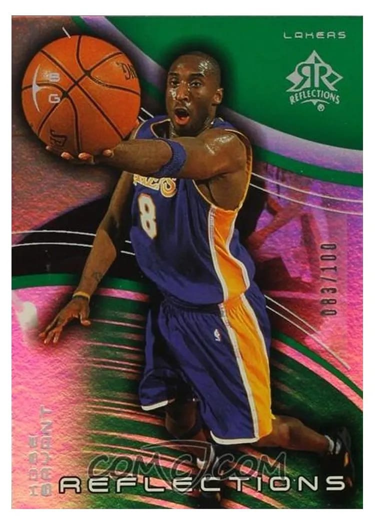 2003 Upper Deck Triple Dimensions Reflections Kobe Bryant #31 card