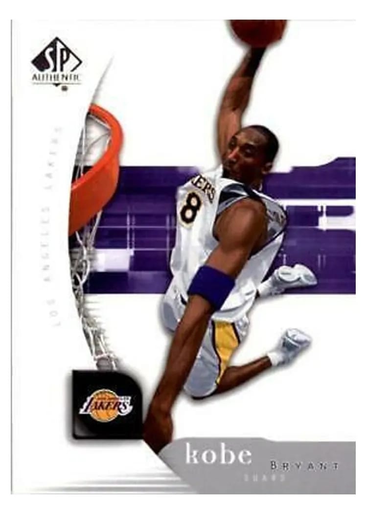2005 SP Authentic Kobe Bryant card