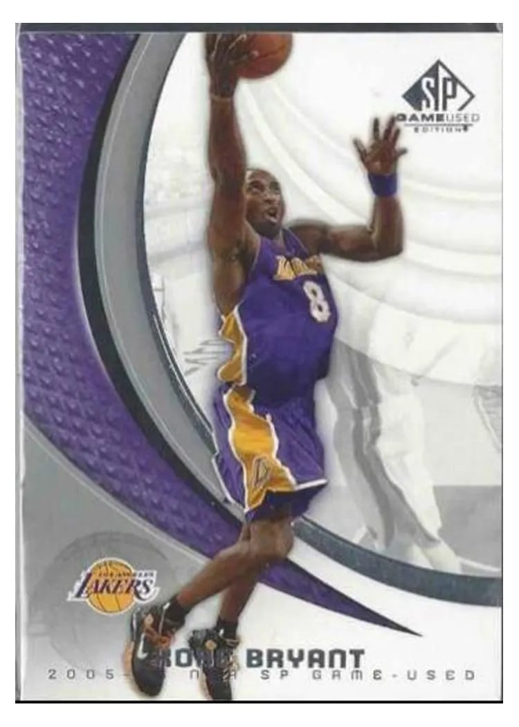 2005 SP Game Used Kobe Bryant #44 card