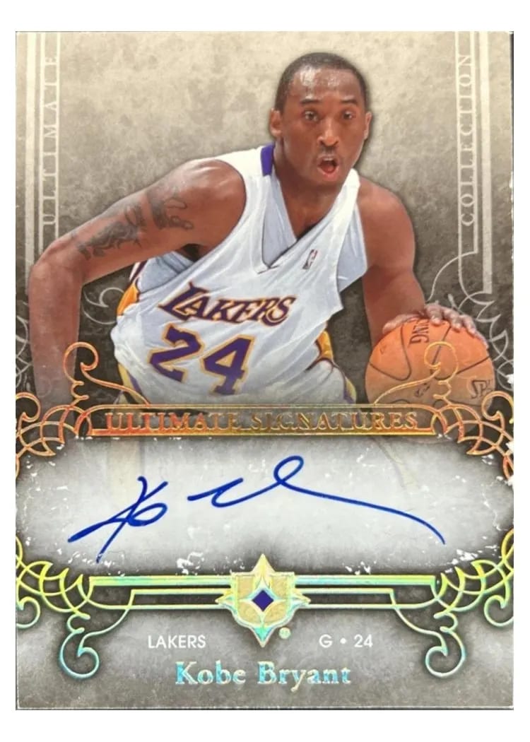 2006 Upper Deck Ultimate Collection Signatures Kobe Bryant #US-KB card