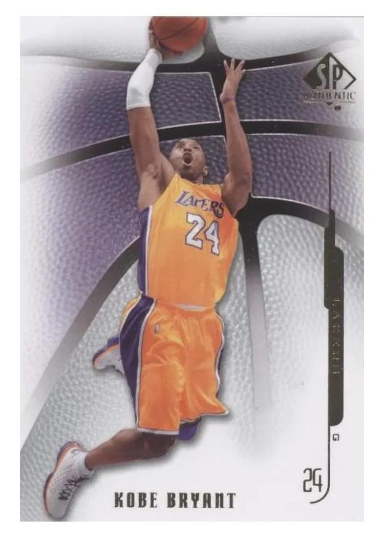 2008 SP Authentic Kobe Bryant #89 card