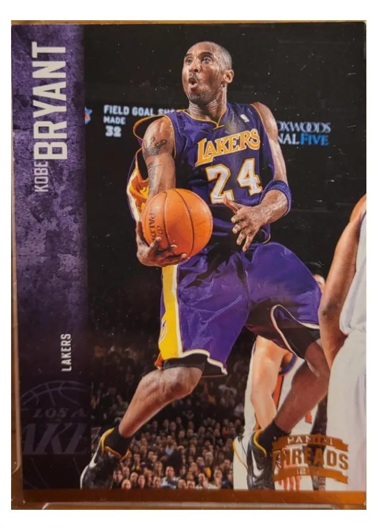 2012 Panini Threads Kobe Bryant #64 card