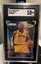 2014 Panini Prizm Fireworks Kobe Bryant Prizm #2 card