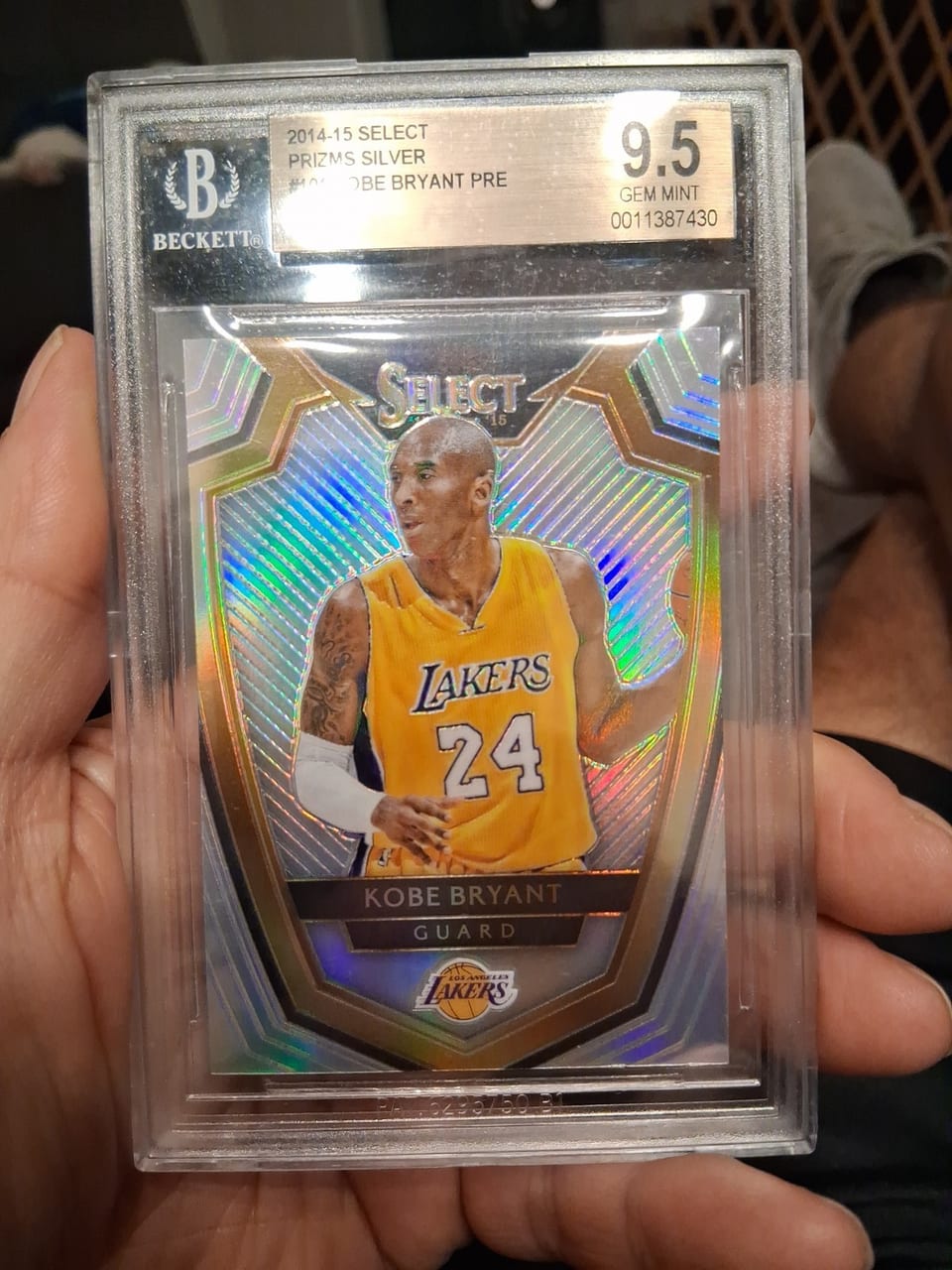 2014 Panini Select Kobe Bryant #101 card