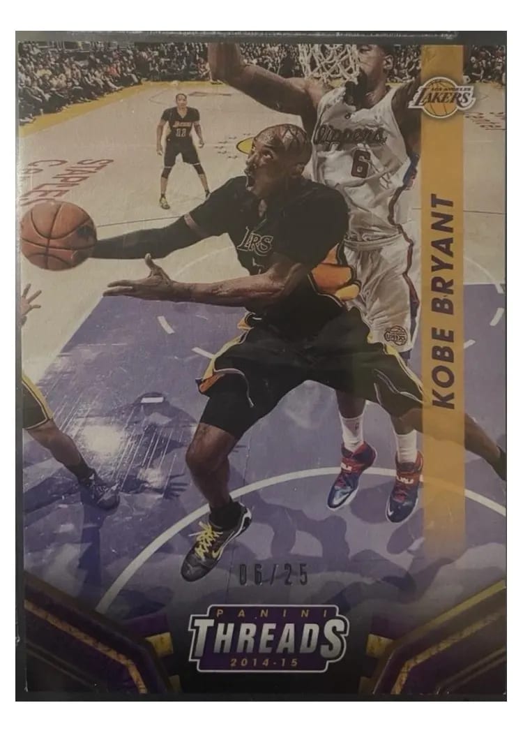2014 Panini Threads Kobe Bryant #111 card