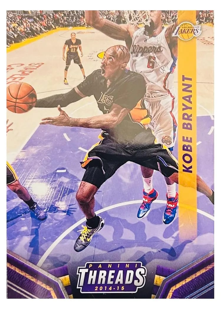 2014 Panini Threads Kobe Bryant #111 card