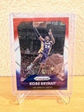 2015 Panini Prizm Kobe Bryant Red, White, and Blue Prizm #182 card
