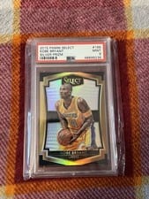 2015 Panini Select Kobe Bryant Silver Prizm #186 card