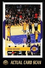 2016 Panini Hoops Kobe 2K17 Hoops Kobe Bryant #13 card