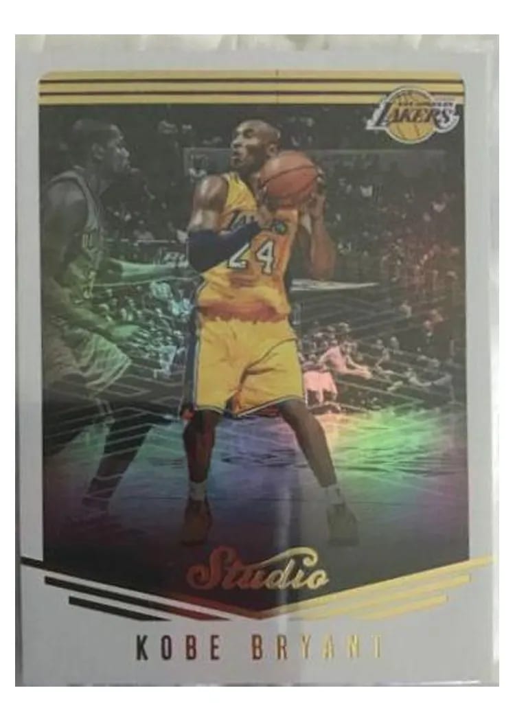 2016 Panini Studio Kobe Bryant #75 card