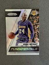 2017 Panini Prizm Fundamentals Kobe Bryant Silver #2 card