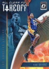 2018 Panini Donruss Optic All Clear for Takeoff Kobe Bryant #15 card