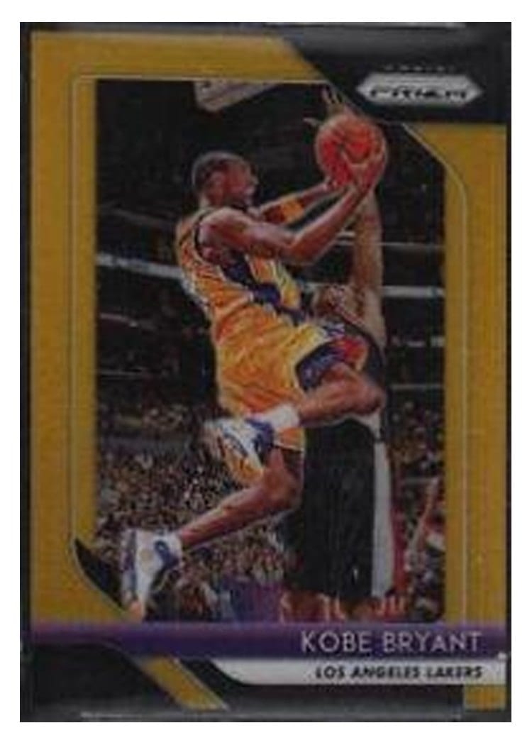 2018 Panini Prizm Kobe Bryant #15 card