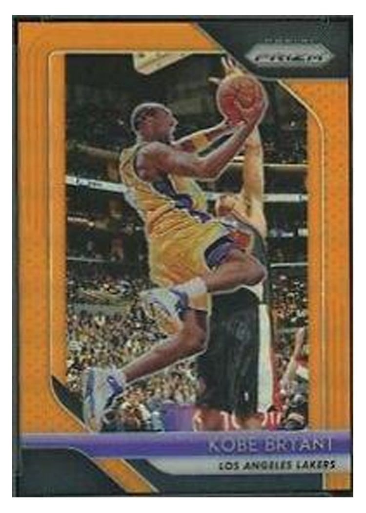 2018 Panini Prizm Kobe Bryant #15 card