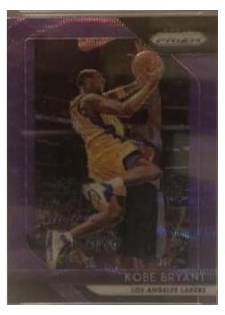 2018 Panini Prizm Kobe Bryant #15 card
