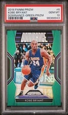 2018 Panini Prizm Dominance Kobe Bryant #6 card