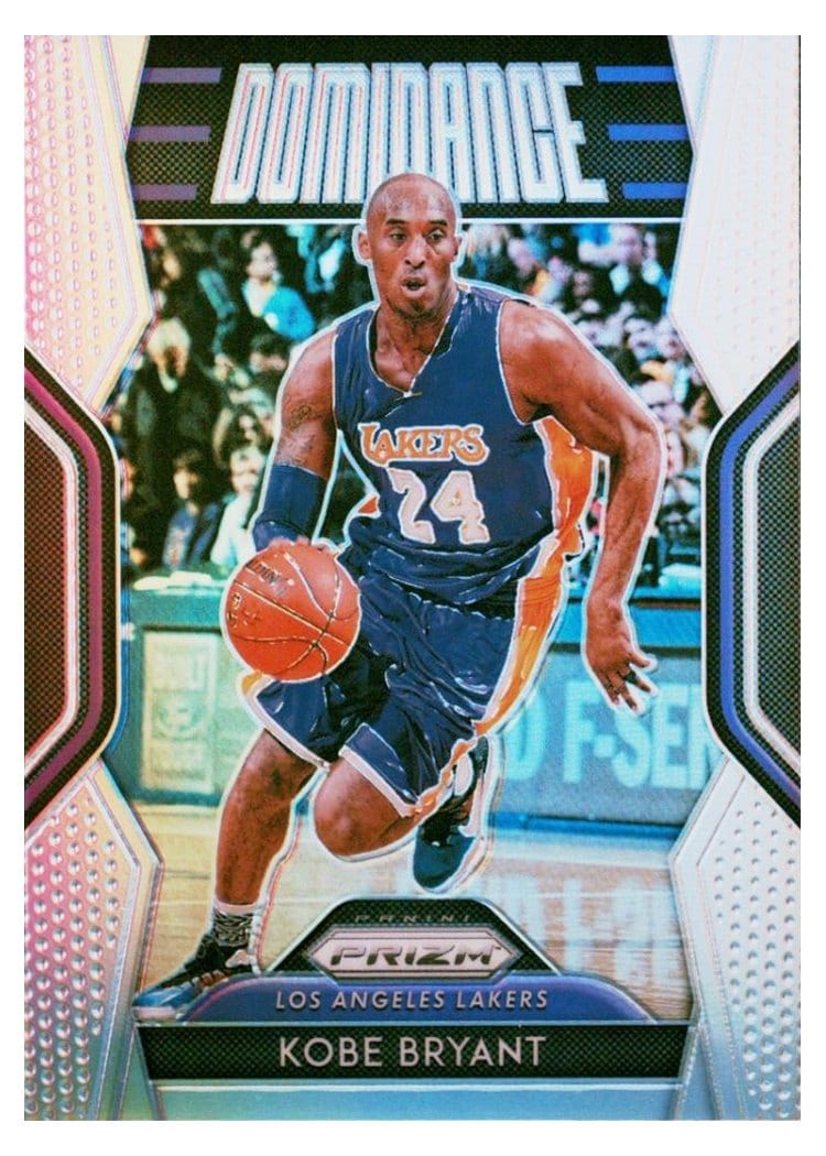 2018 Panini Prizm Dominance Kobe Bryant #6 card