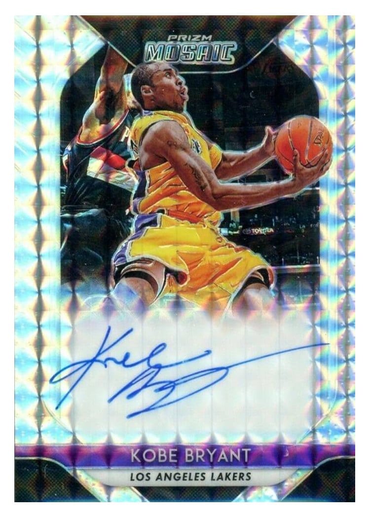 2018 Panini Prizm Mosaic Autographs Kobe Bryant #MO-KB