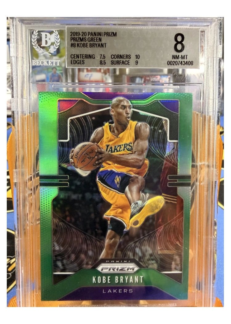 2019 Panini Prizm Kobe Bryant #8 card