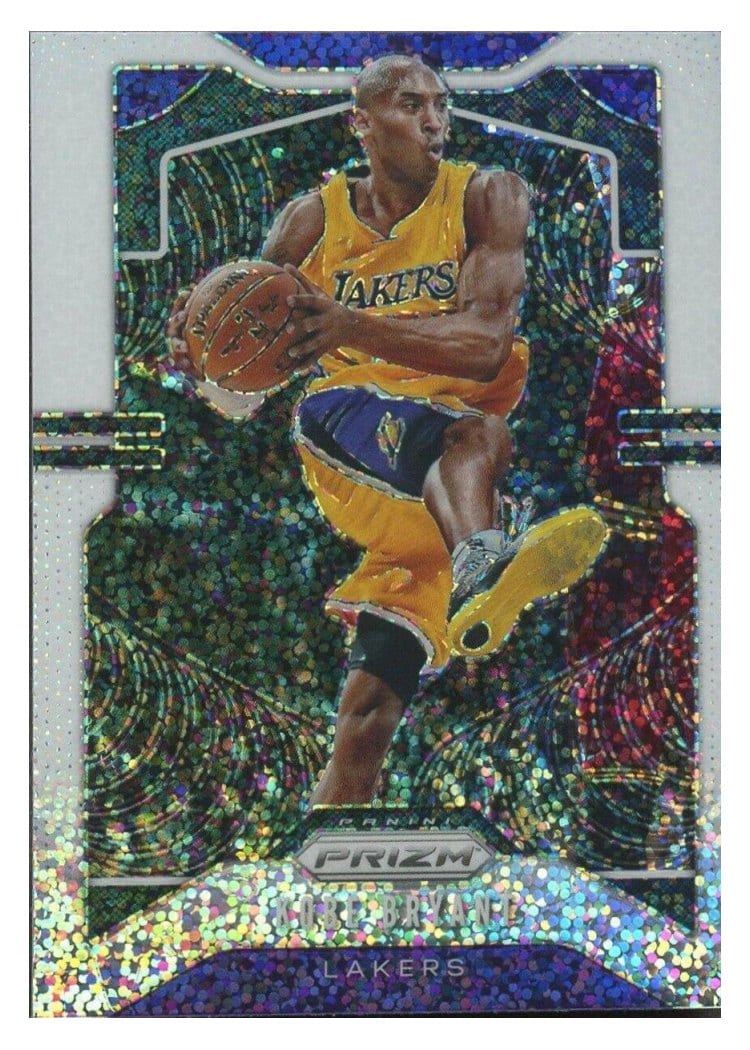 2019 Panini Prizm Kobe Bryant White Sparkle Prizm #8 card