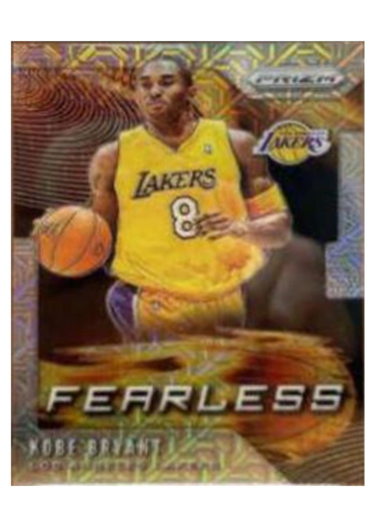 2019 Panini Prizm Fearless Kobe Bryant #12 card