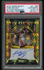 2019 Panini Prizm Signatures Kobe Bryant #KBR card