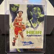 2023-24 Panini Court Kings Heir Apparent Autographs Kobe Bufkin #HA-KBH card