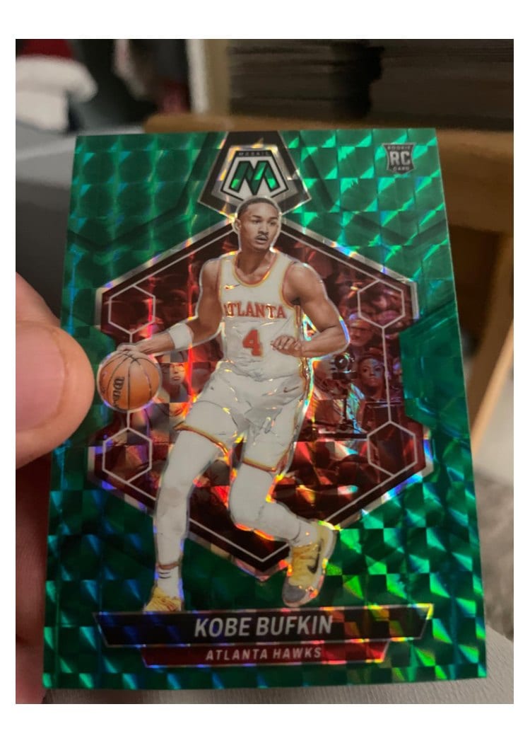 2023-24 Panini Mosaic Base Set Kobe Bufkin #201 card