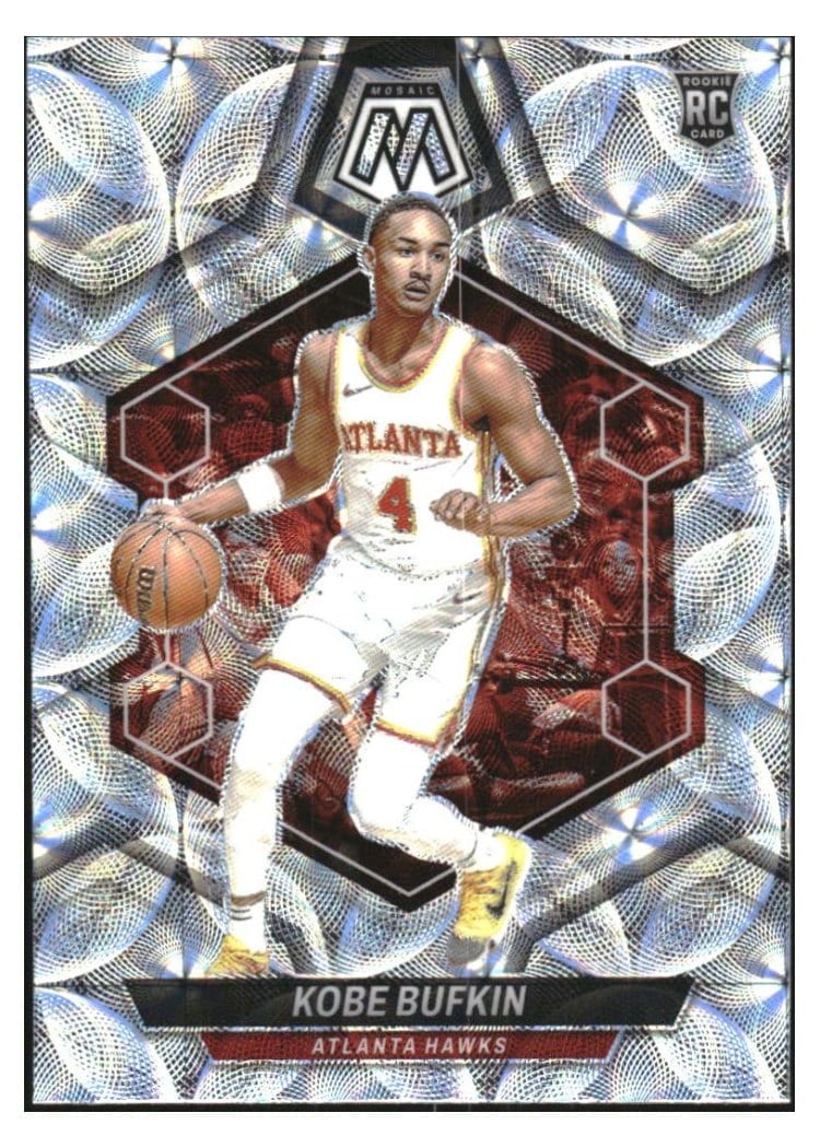 2023-24 Panini Mosaic Base Set Kobe Bufkin #201 card