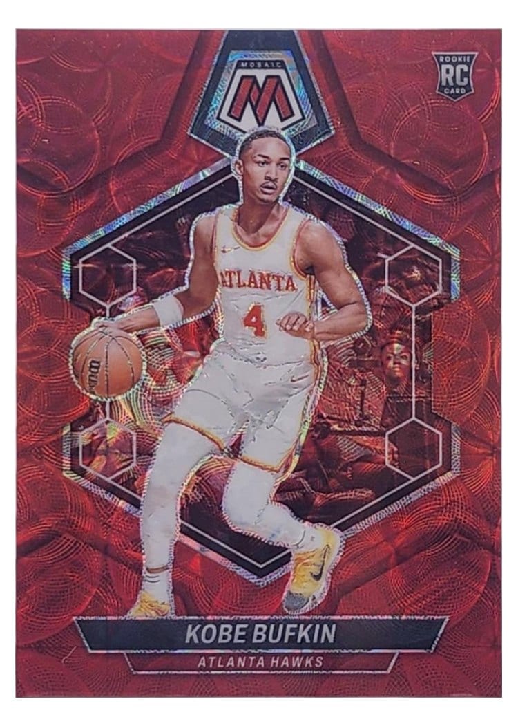 2023-24 Panini Mosaic Base Set Kobe Bufkin #201 card