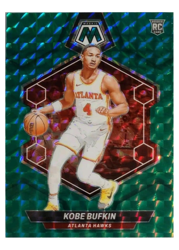 2023-24 Panini Mosaic Base Set Kobe Bufkin #201 card