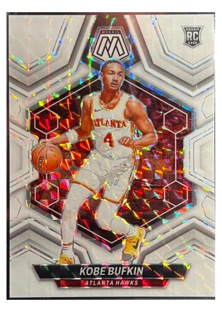 2023-24 Panini Mosaic Base Set Kobe Bufkin #201 card