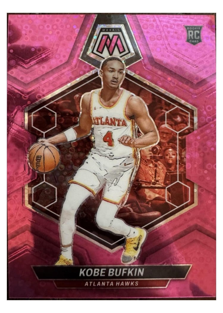2023-24 Panini Mosaic Base Set Kobe Bufkin #201 card