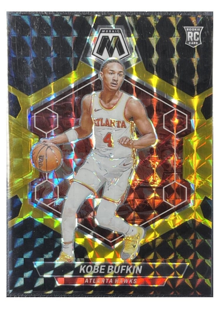 2023-24 Panini Mosaic Base Set Kobe Bufkin #201 card