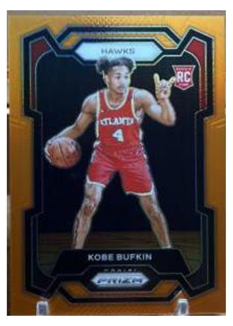 2023-24 Panini Prizm Base Set Kobe Bufkin #151 card
