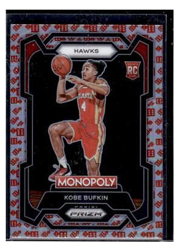 2023-24 Panini Prizm Monopoly Base Set Kobe Bufkin #6 card
