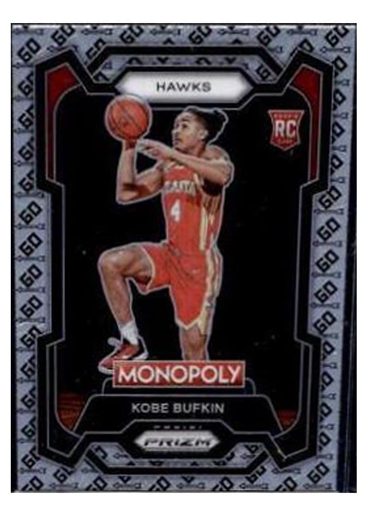 2023-24 Panini Prizm Monopoly Base Set Kobe Bufkin #6 card