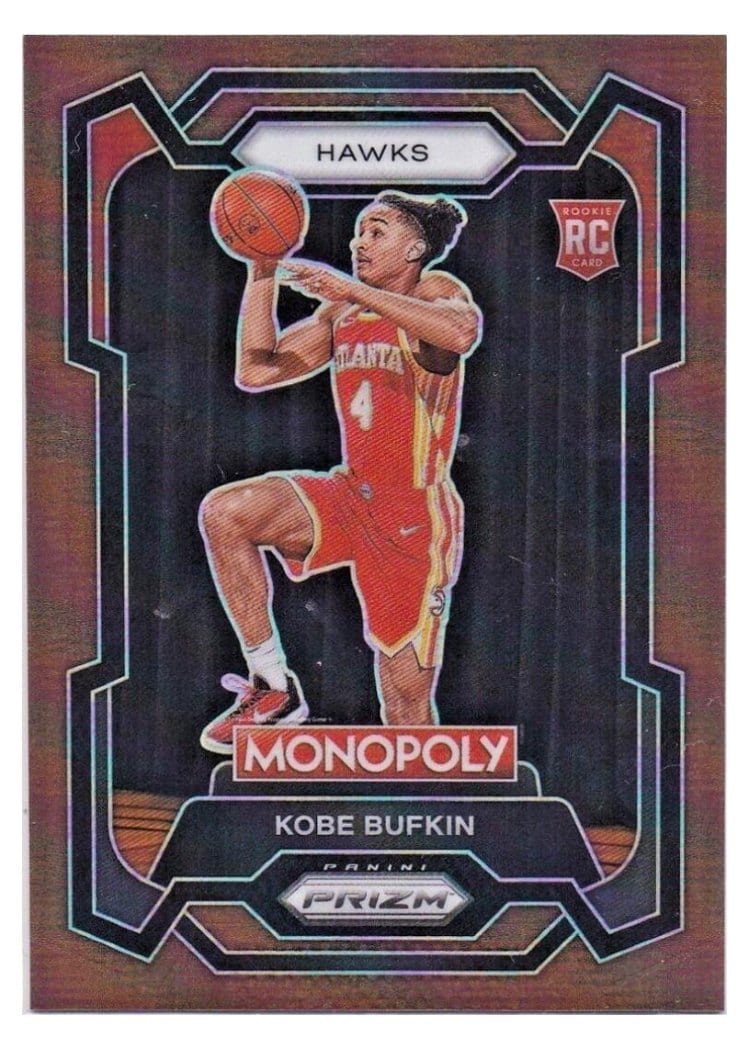 2023-24 Panini Prizm Monopoly Base Set Kobe Bufkin #6 card